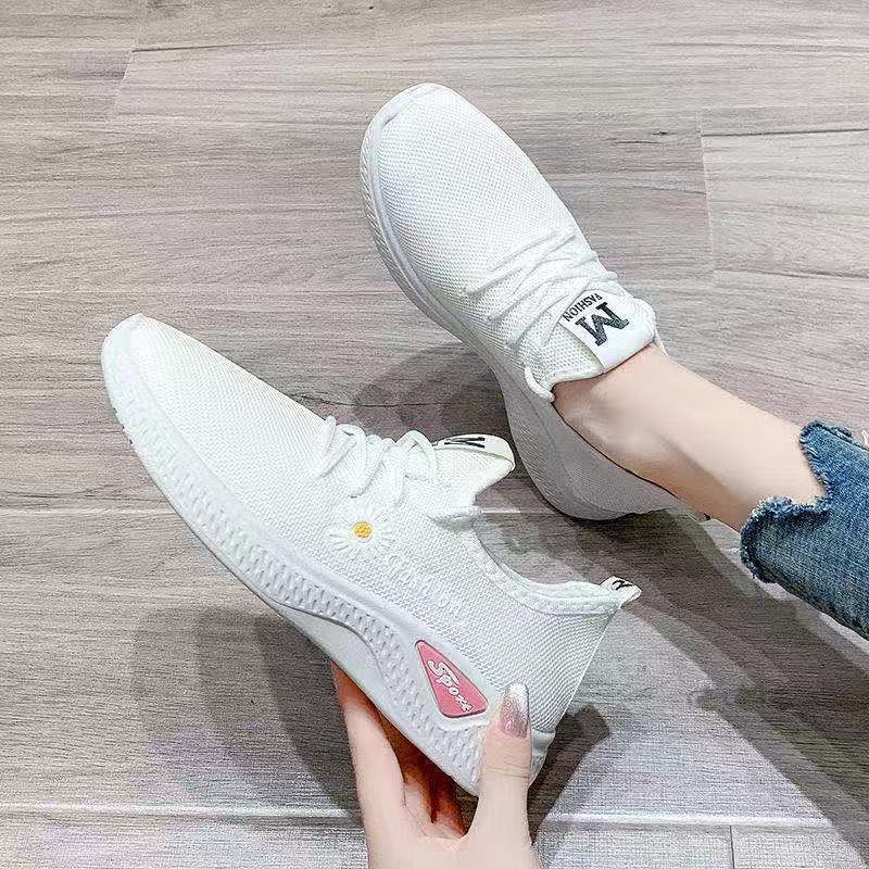 Women's Spring Old Cloth Thick Bottom Breathable Sneakers