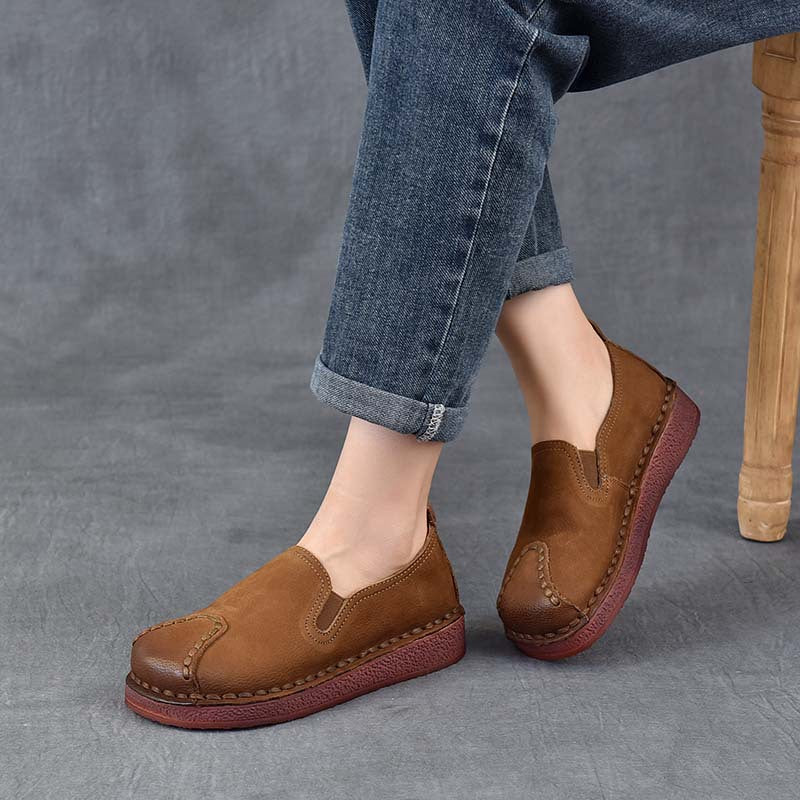 Women's Soft Bottom Retro Cotton Linen Style Women's Casual Shoes