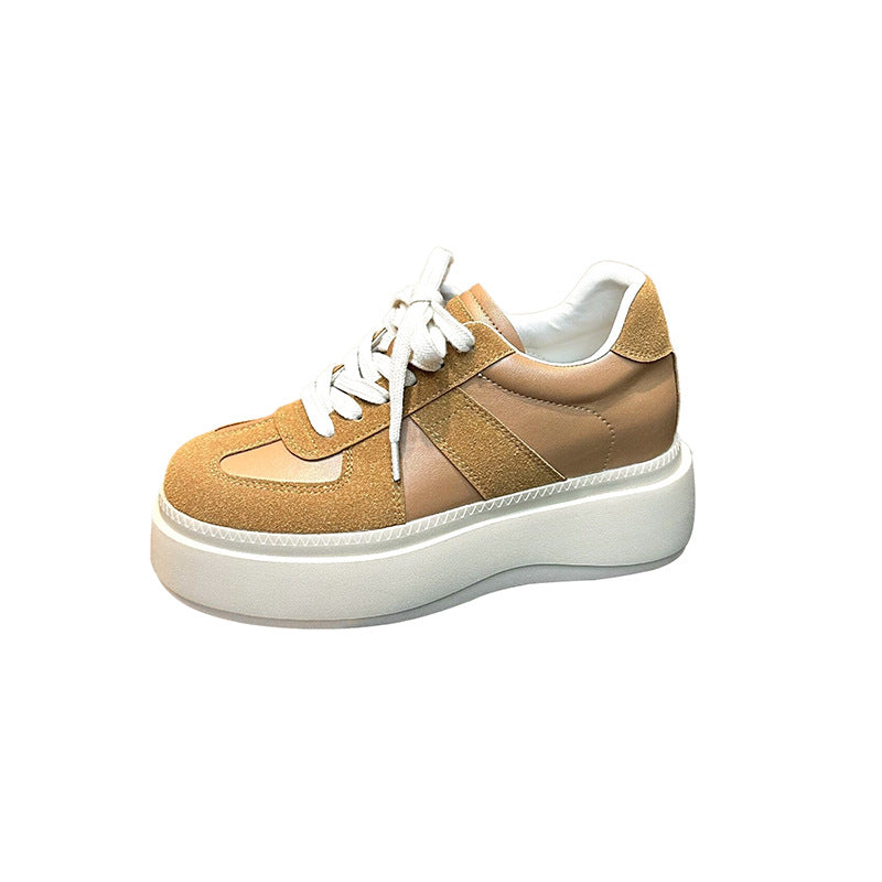Women's Platform Height Increasing Insole German Training Sneakers