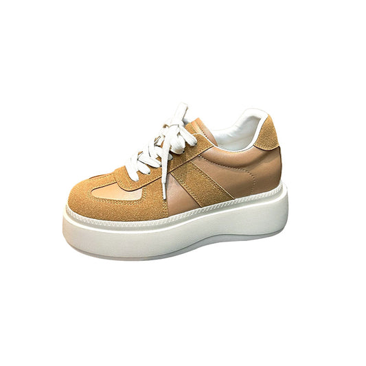Women's Platform Height Increasing Insole German Training Sneakers