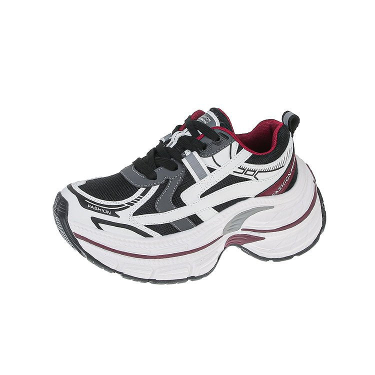 Women's Thick-soled Dad Small Height Increasing Color Sneakers