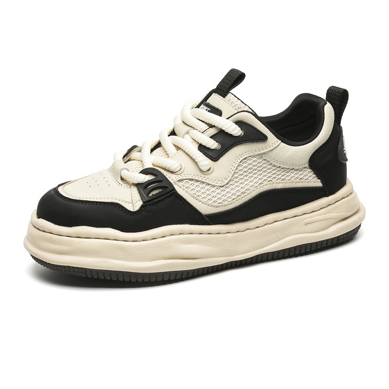 Men's Niche Invisible Height Increasing Summer Mesh Breathable Men's Board Shoes