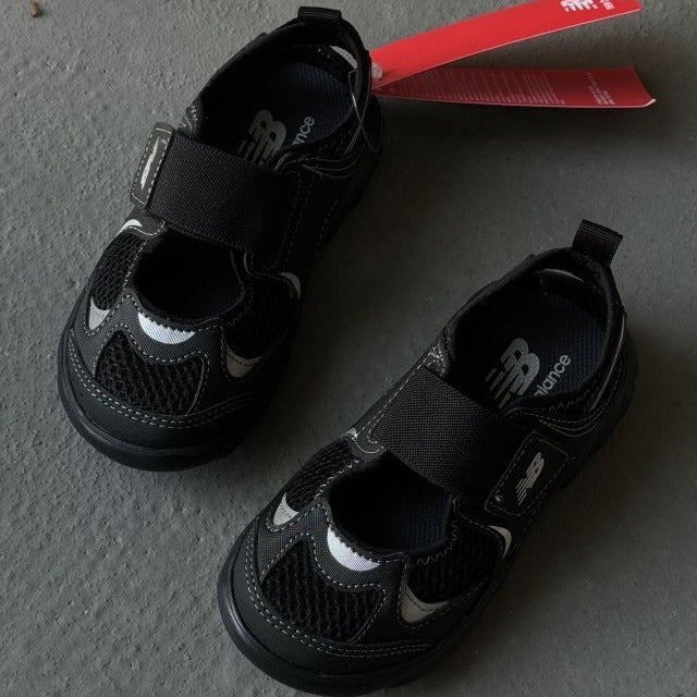 Children's Velcro Summer Outdoor Closed Toe Middle Kid's Sandals