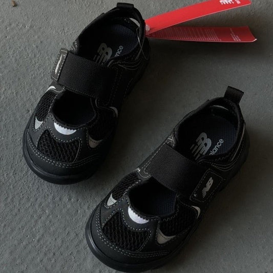 Children's Velcro Summer Outdoor Closed Toe Middle Kid's Sandals