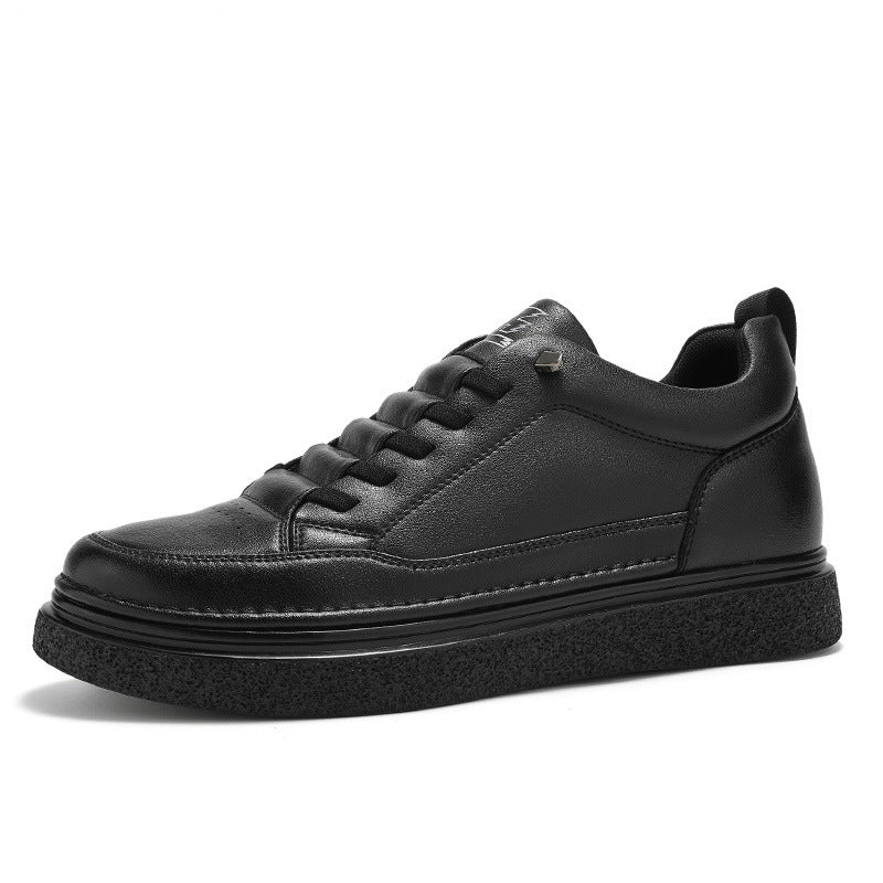 Men's Height Increasing Insole White Spring Style Men's Shoes
