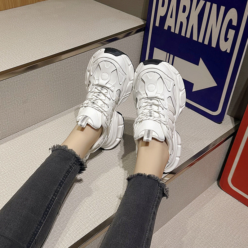 Women's Dad Trendy Autumn Korean Fashion Platform Sneakers