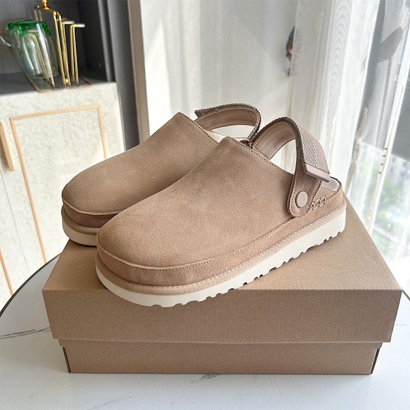 Women's Gold Star Warm Thickened Thick Bottom Thick-soles Slippers