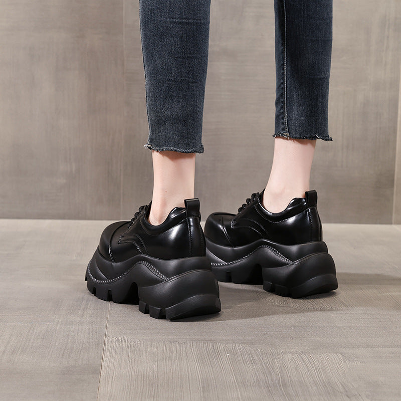 Women's Platform Height Increasing Insole Super Light Soft Bottom Autumn Loafers