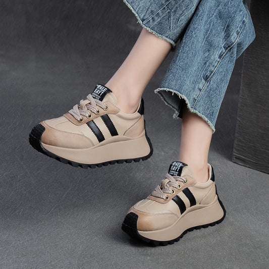 Women's Style Dad Comfortable Color Matching Pumps Casual Shoes