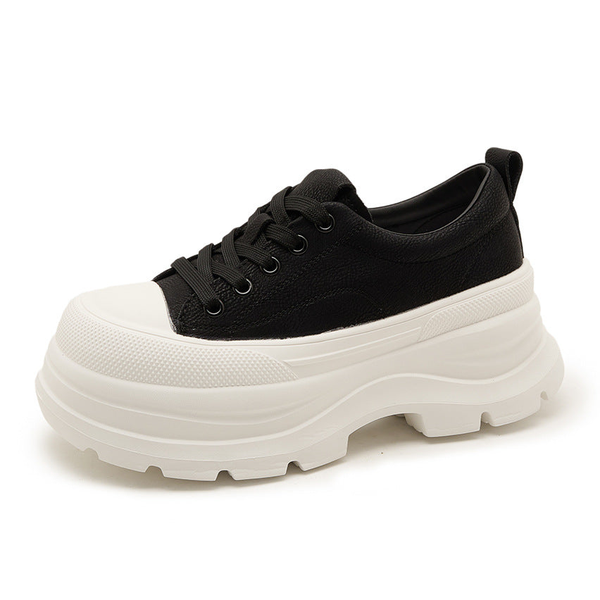 Women's Thick-soled Small Heightened Easy Wear Autumn Versatile Fashion Women's Sports Shoes