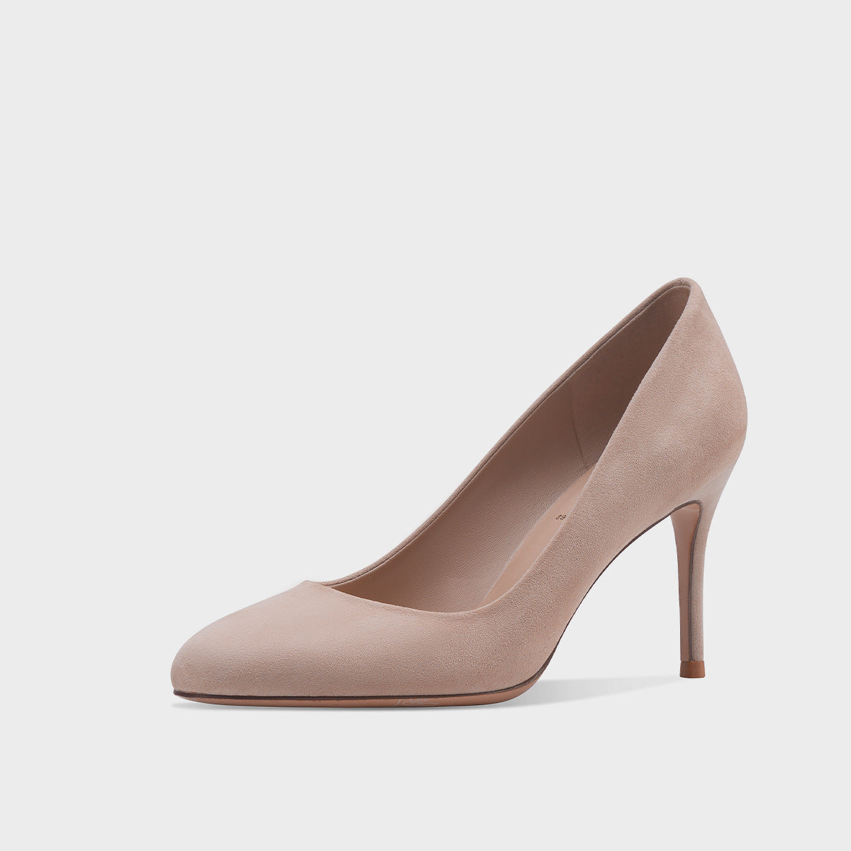 French Style Round Toe High Autumn Retro Early Sense Stiletto Women's Fashion Shoes