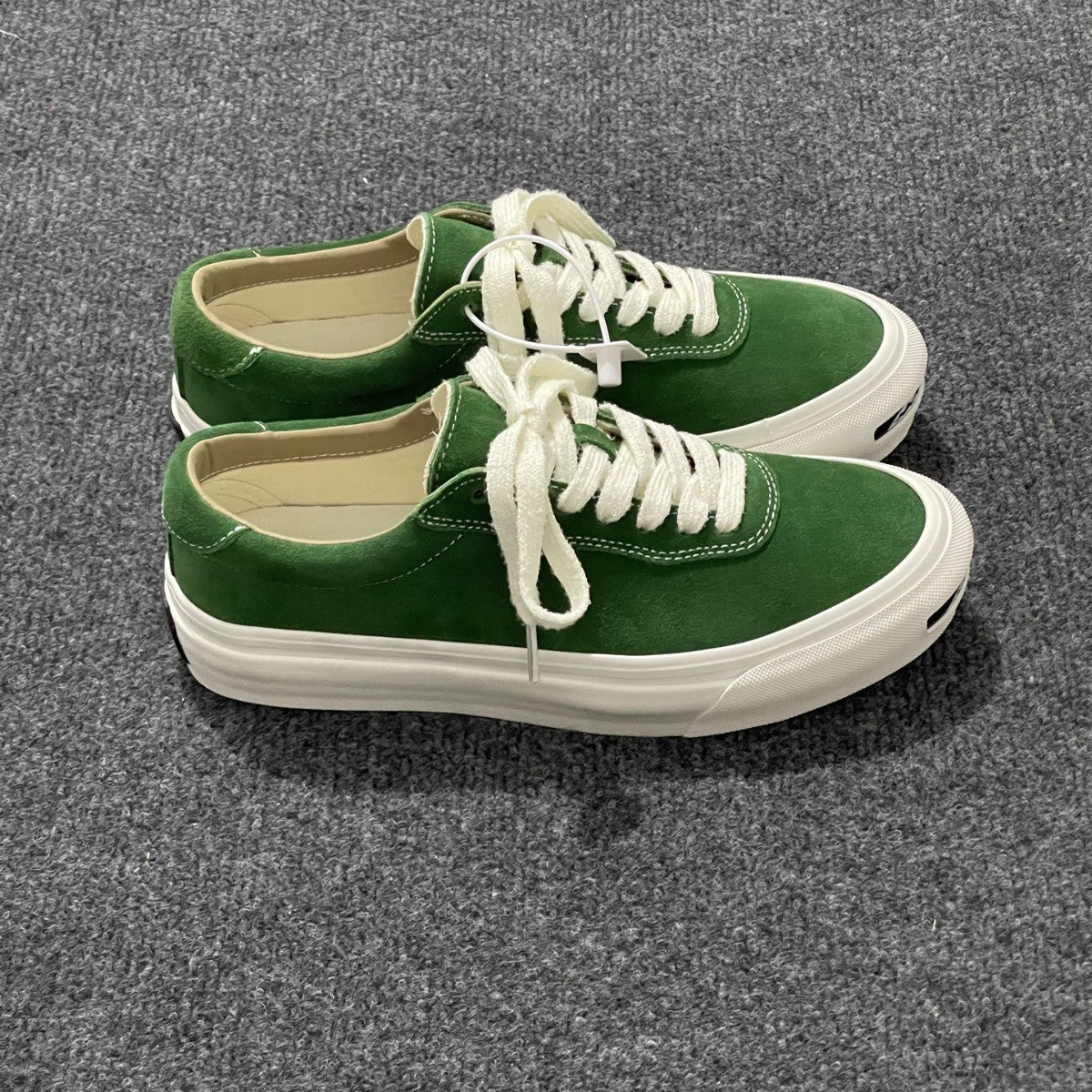 Men's & Women's Tooling Retro Green Platform Shark Mouth Jack Men's Board Shoes