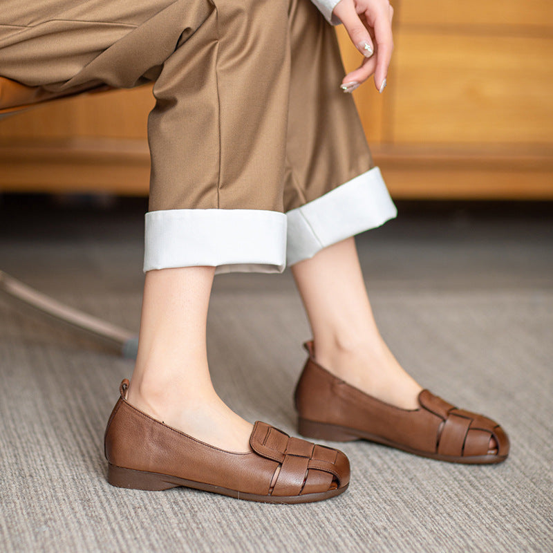 Women's & Men's Authentic Weave Handmade Mom Summer Hollow Breathable Sandals