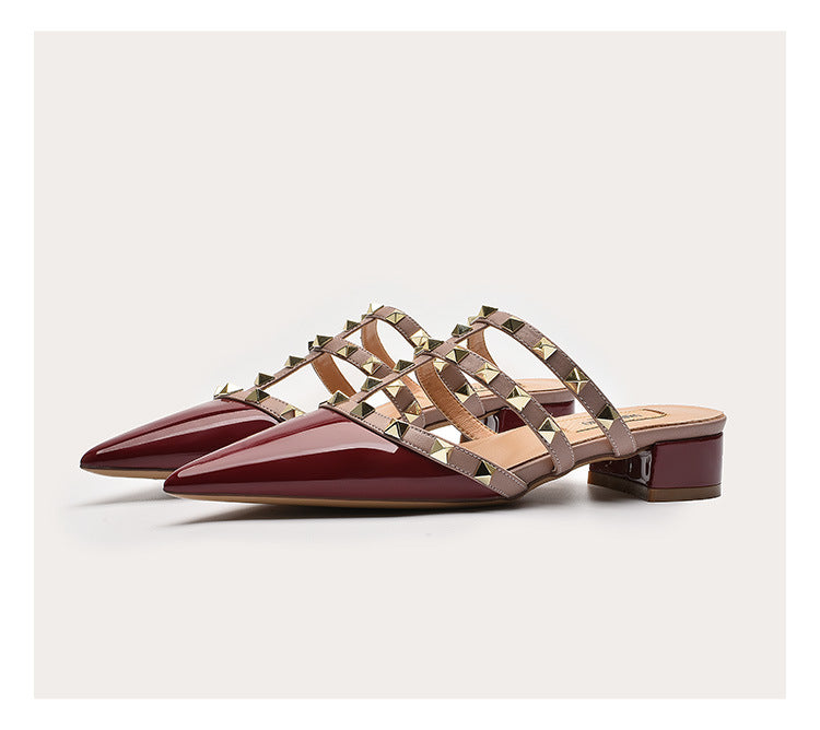 Women's V Home Rivet High Outdoor Fashion Sandals