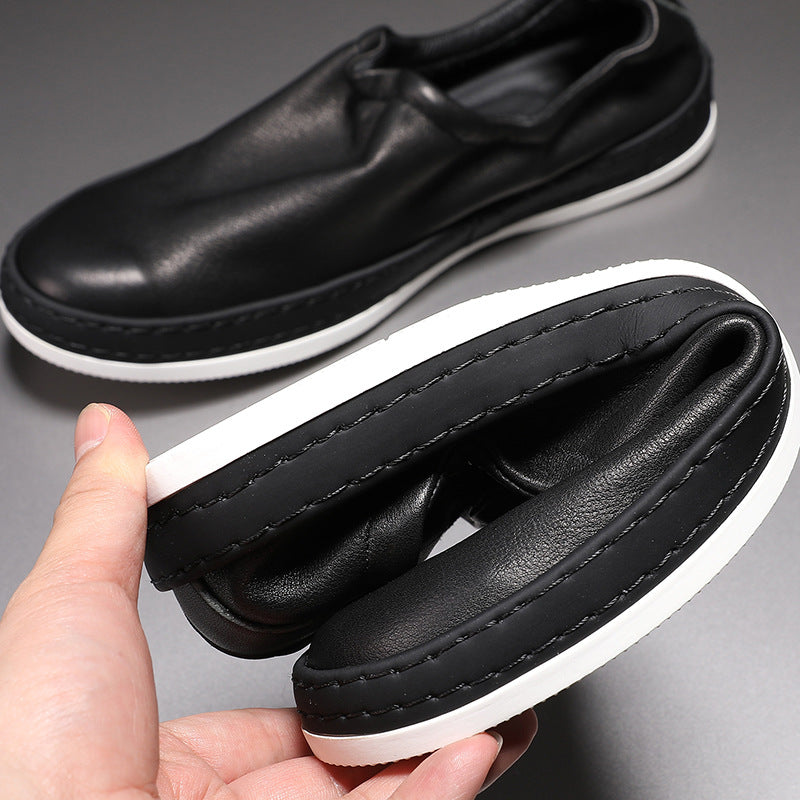 Men's Summer Comfortable Breathable Korean Fashion White Men's Sports Shoes