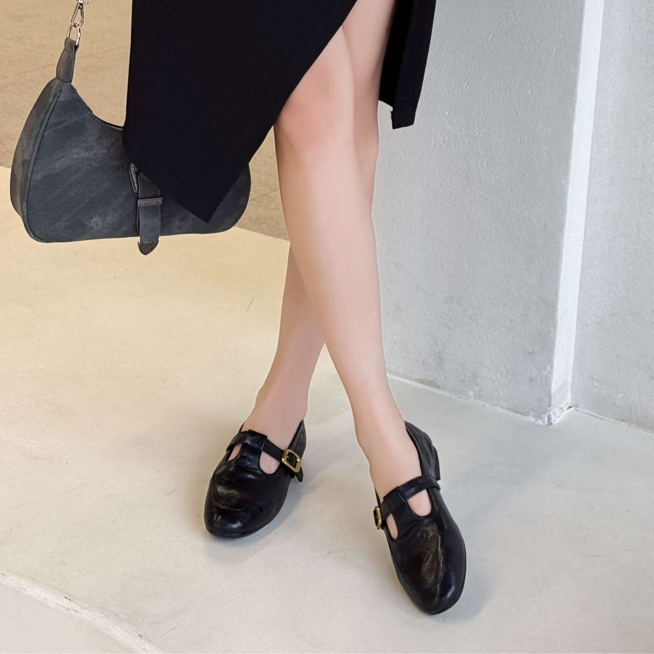 Women's Jane Flat Low-cut Soft Bottom Low Women's Fashion Shoes