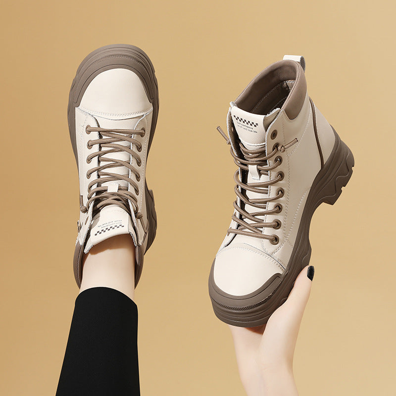 Women's Martin Platform Female Fashionable Booties Boots
