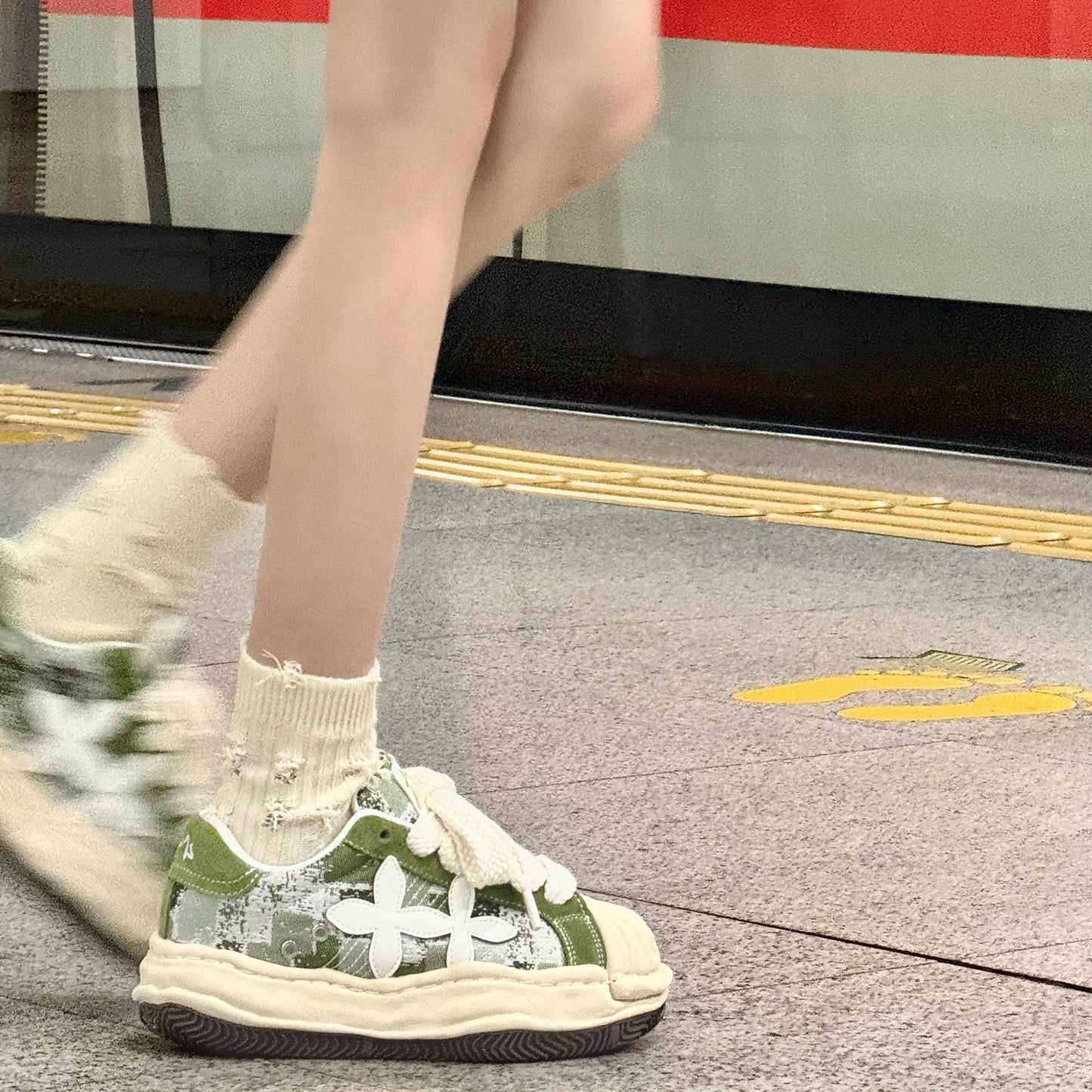 Men's & Women's Clover Series Platform Elevator Trendy Couples Men's Board Shoes