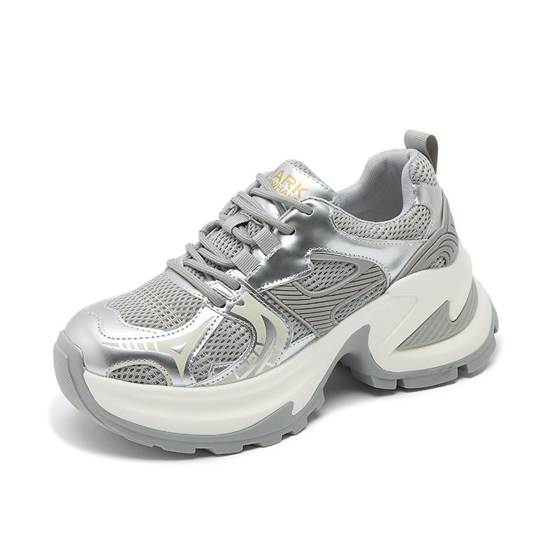 Women's Size Platform Dad Summer Versatile Mesh Casual Shoes