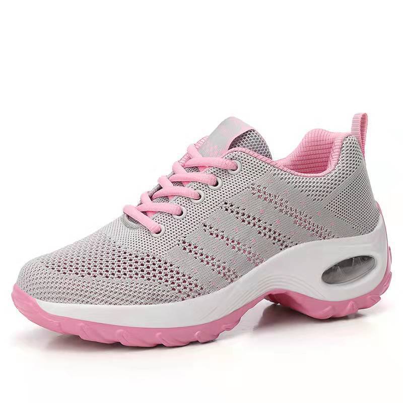 Women's Flying Woven Air Cushion Plus Size Fashion Sneakers