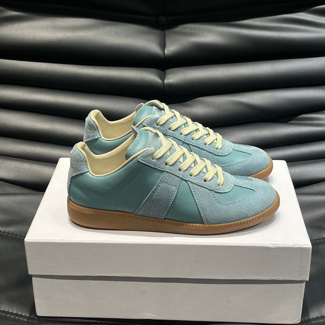 Women's & Men's German Training Flat Genuine Platform Lovers Men's Board Shoes