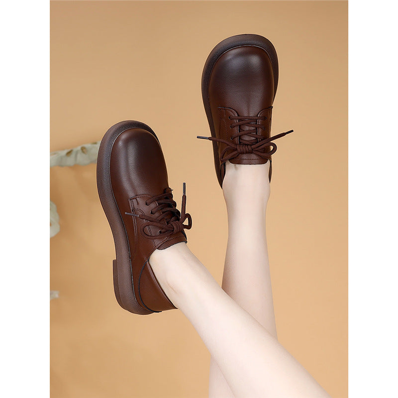 Women's Flat Spring Round Toe Slimming Soft Loafers