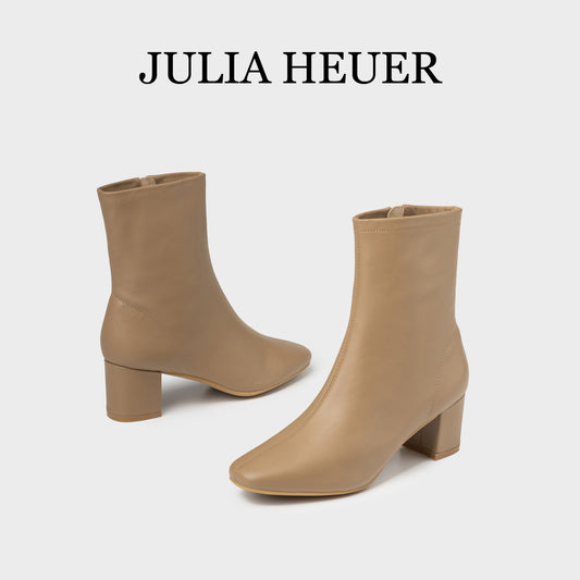 Women's & Men's Niche Classic Simple Comfortable Ankle Square Boots