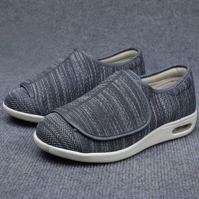 Women's & Men's Daily Walking Breathable Swollen Feet Width Middle-aged Mother Shoes