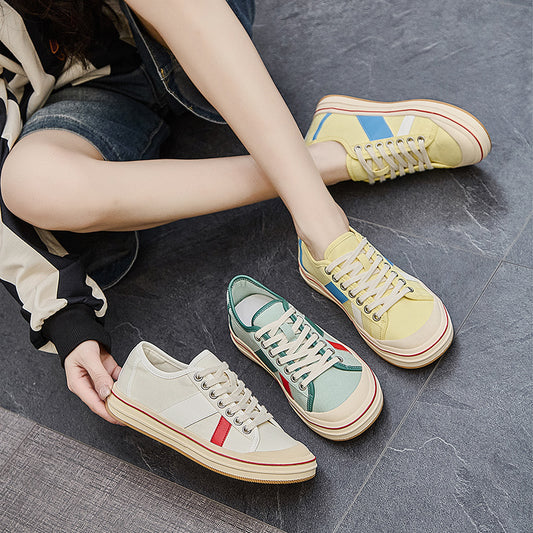 Women's Spring Genuine Platform For Outdoor Sports Skate Women's Casual Shoes