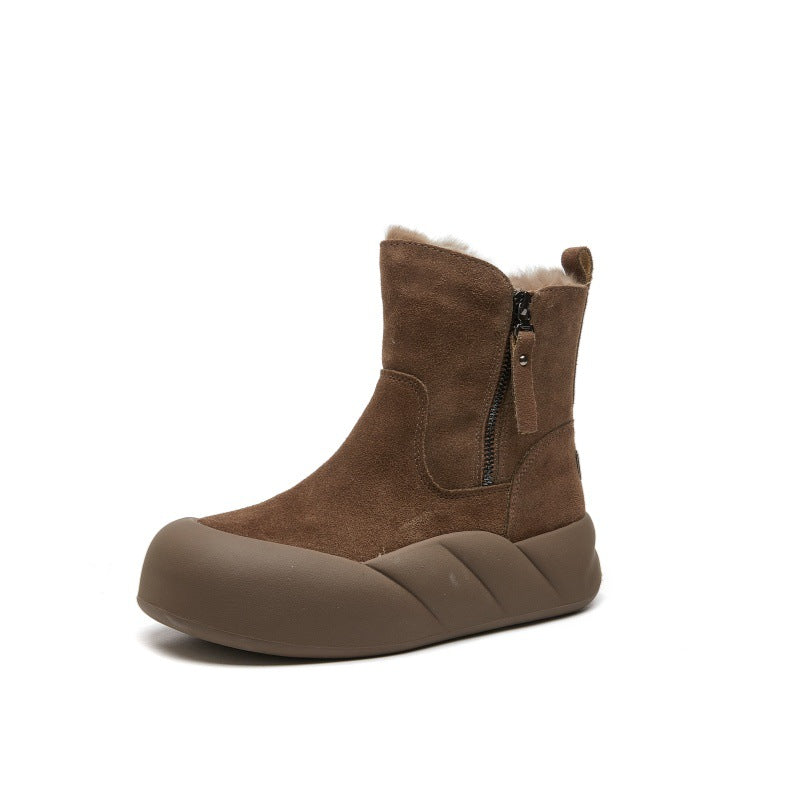 Women's Thick Winter Warm Short Minus Northeast Snow Boots