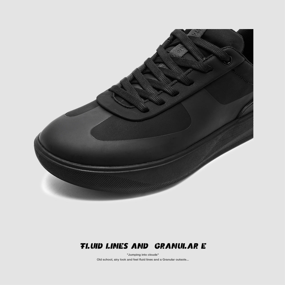 Women's & Men's Couple Solid Color Simple Comfortable White German Men's Sports Shoes