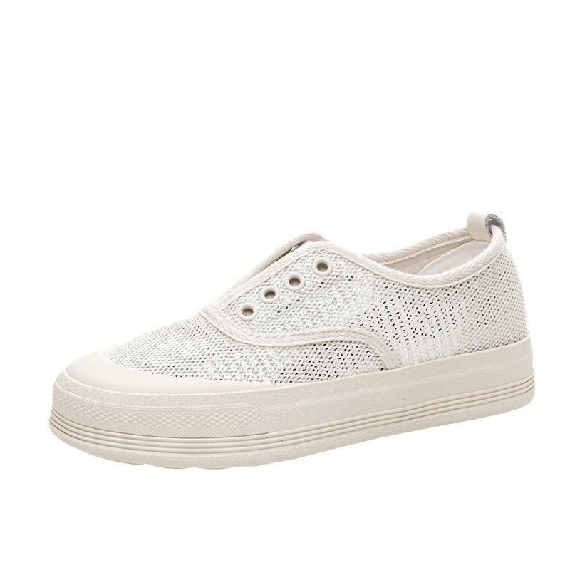Women's Summer Mesh Breathable Comfortable Flat Sports Sneakers