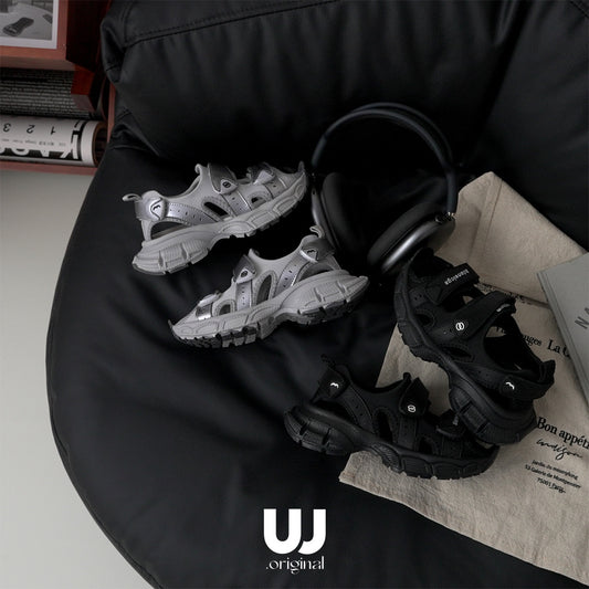 Classy Paris Retro Sier For Boys Kid's Sandals