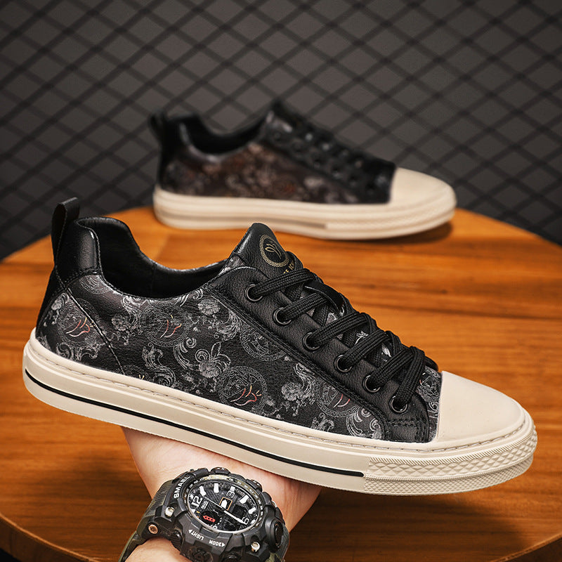 Men's Breathable Main Push Outdoor Retro Trendy Sneakers