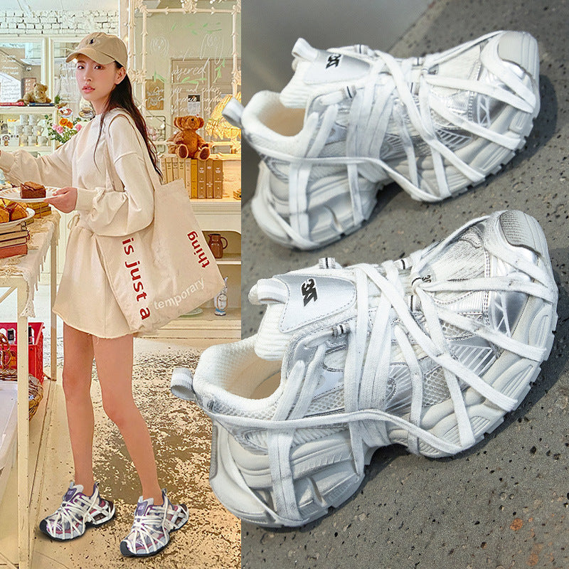 Paris Th Generation Clunky Thick Bottom Increased Sneakers