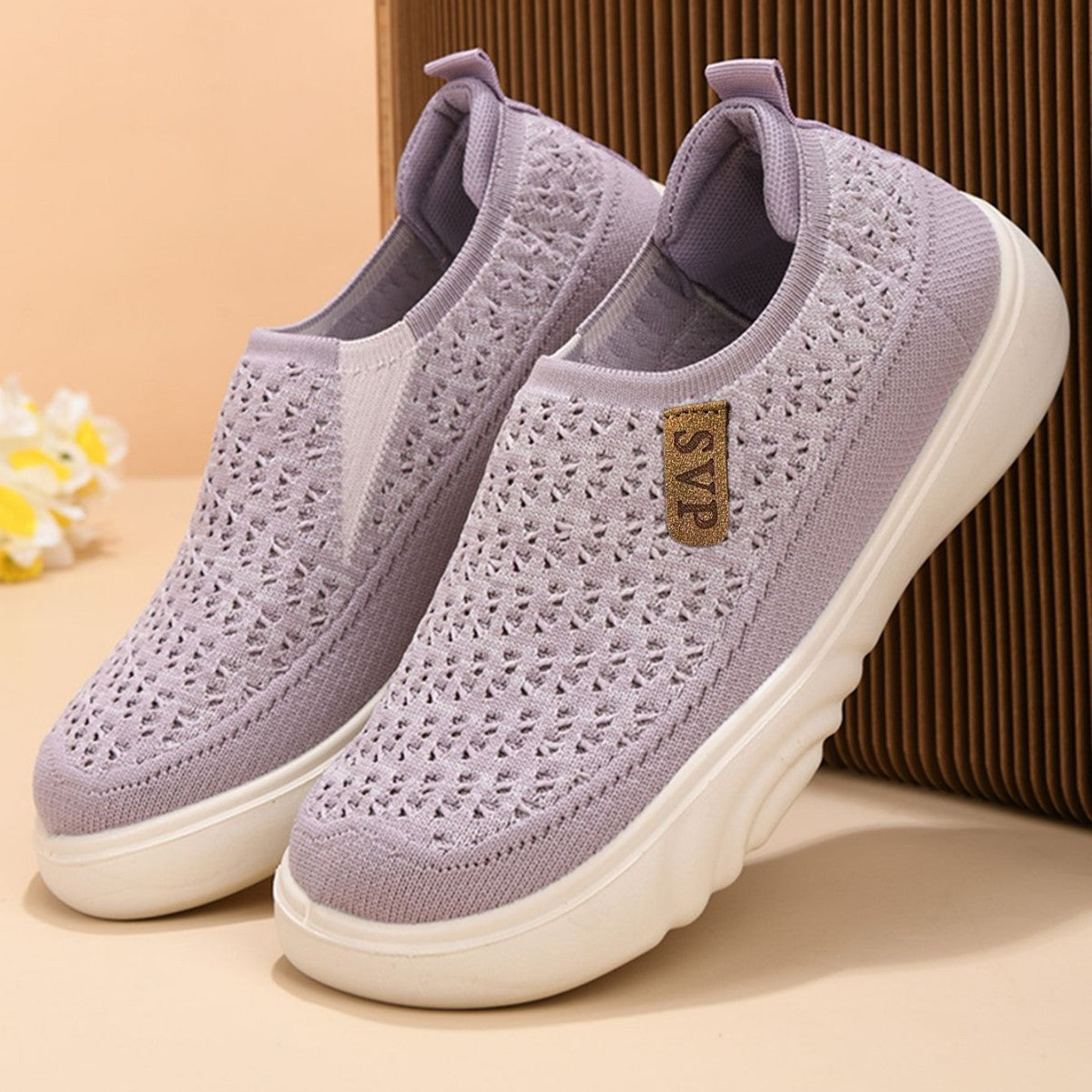 Women's Cloth Single Soft Bottom Comfortable Slip-on Women's Shoes