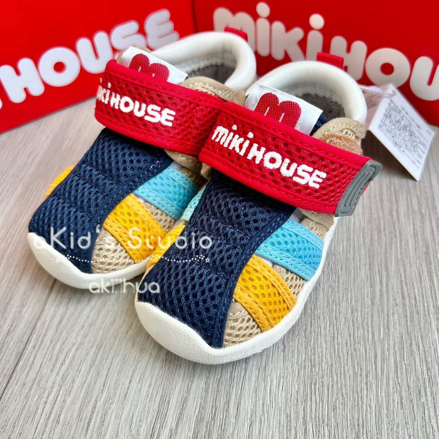 Children's Summer Breathable Mesh Surface Velcro Wading Kid's Sandals