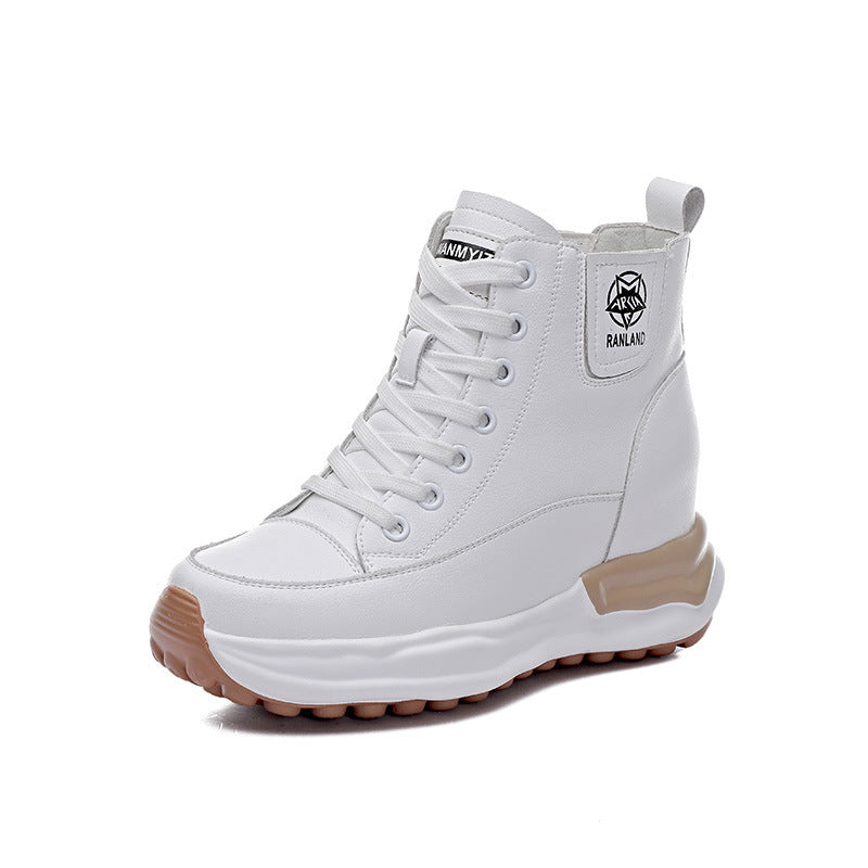 Women's Platform Versatile High Height Increasing Insole Casual Shoes