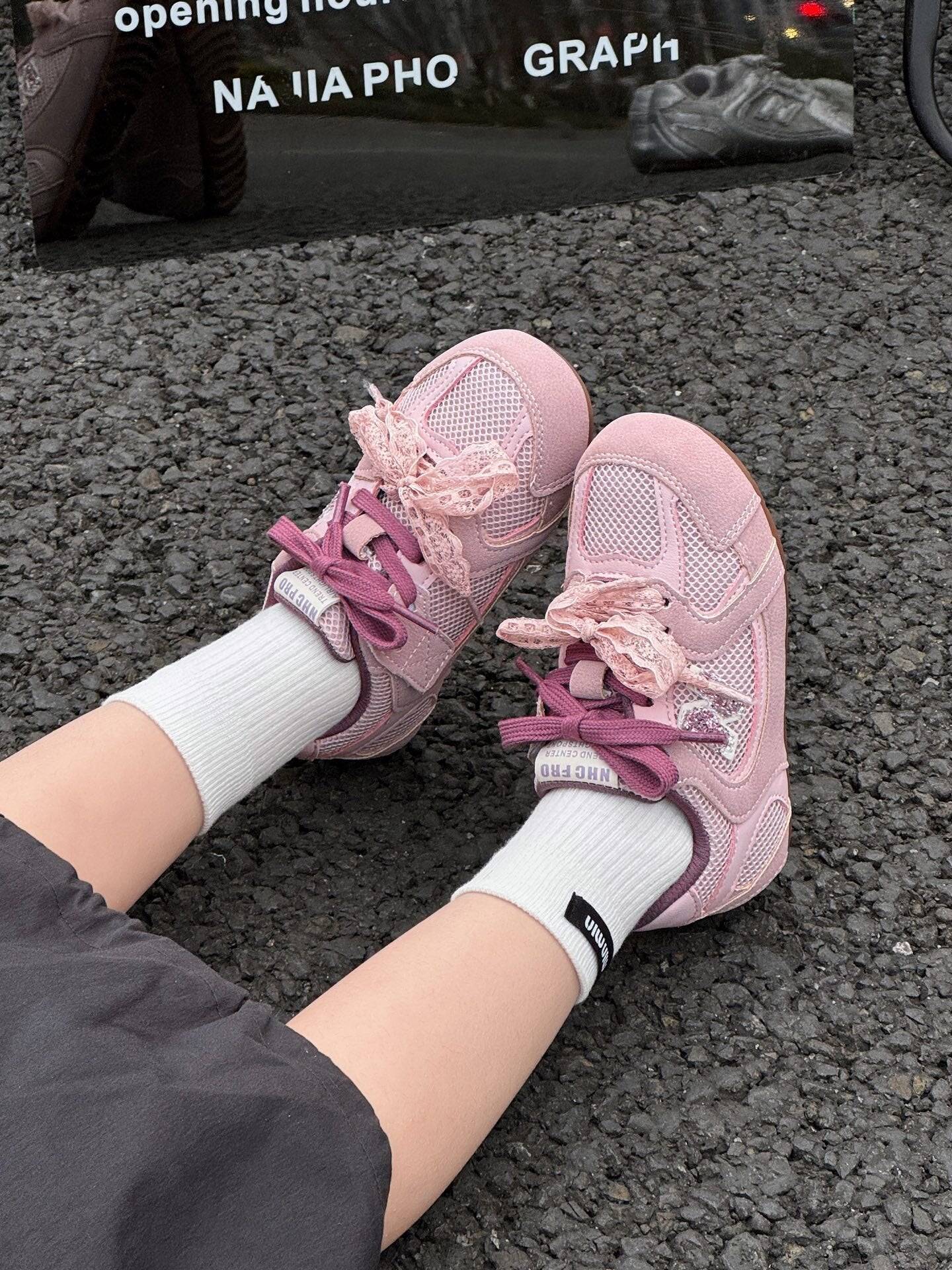 Children's Ballet Style Moral Training Mesh Breathable Casual Shoes