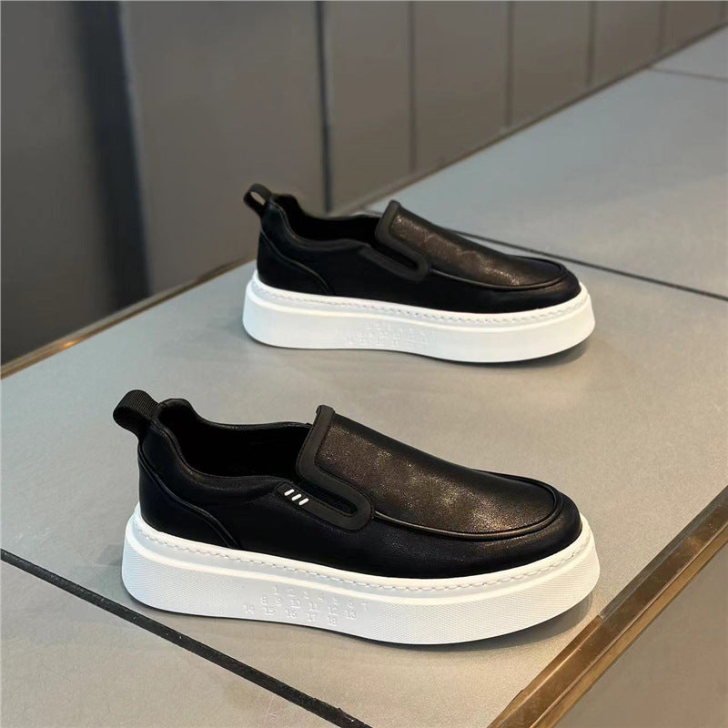 Surface Autumn Trendy Slip-on Lazy Fashionable Sneakers