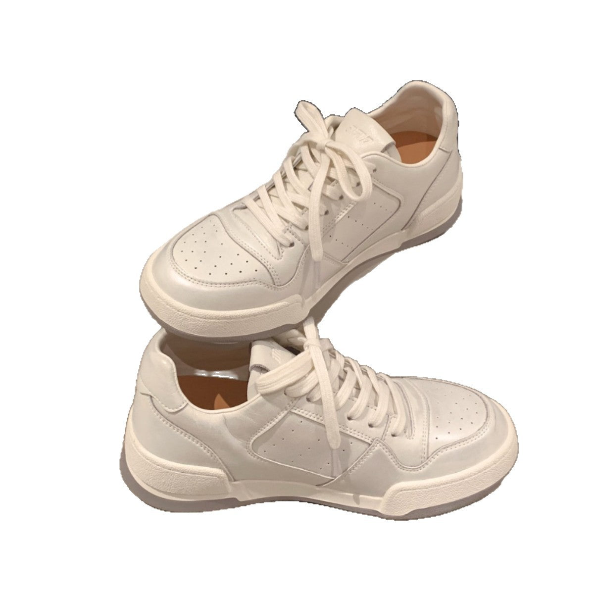 Women's Genuine Super Hot Simple White Autumn Fashionable Women's Casual Shoes