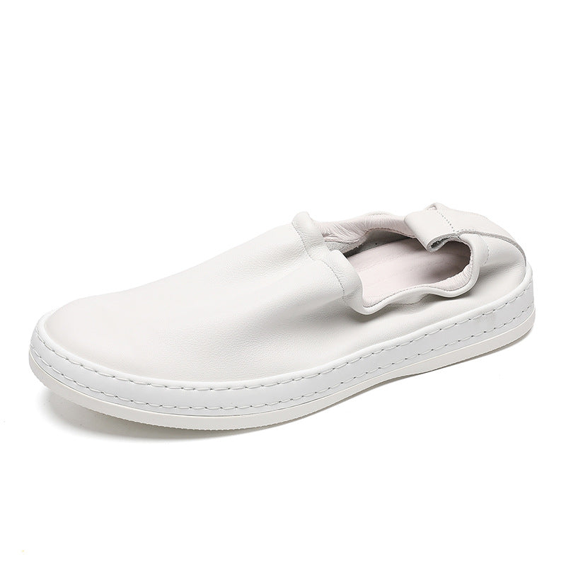 Men's Summer Comfortable Breathable Korean Fashion White Men's Sports Shoes