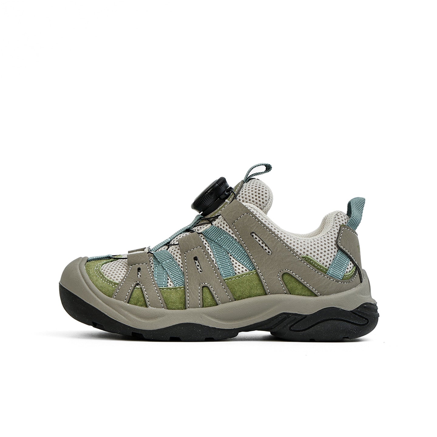 Outdoor Boys Breathable Rotating Buckle Easy To Wear Children's Sports Shoes