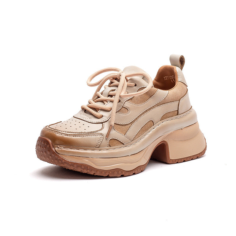 Women's Retro Thick Sports Versatile Fashion Comfortable Women's Casual Shoes