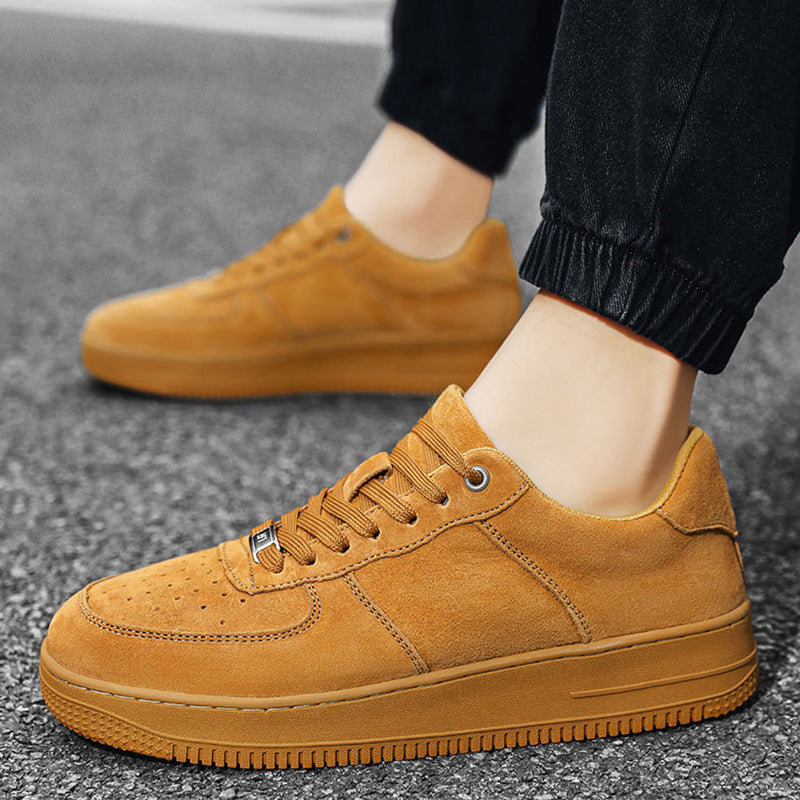 Men's Autumn White Skate Air Force One Sneakers