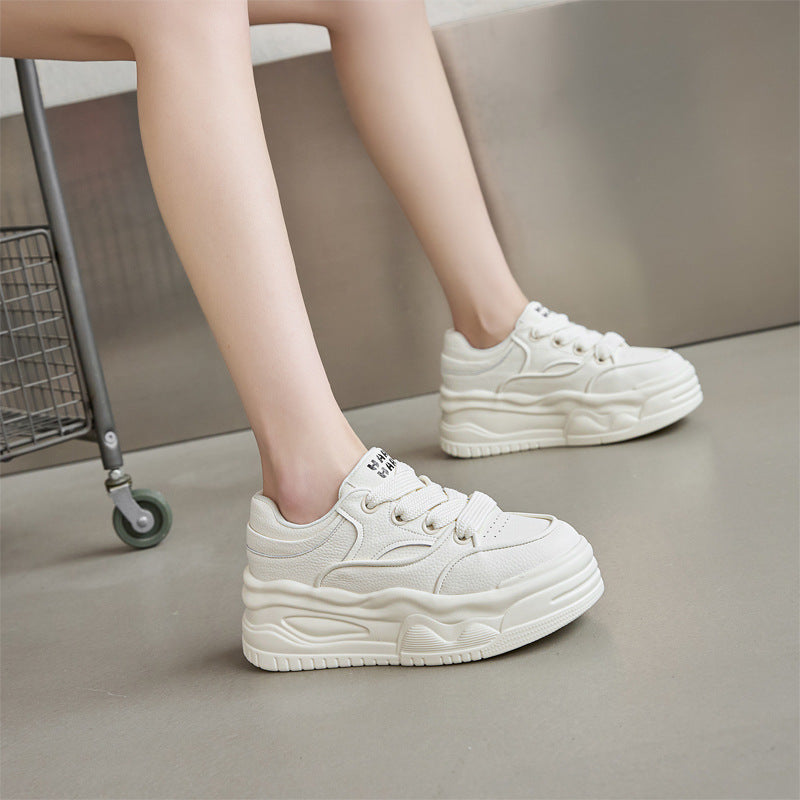 Women's Super Popular Thick-soled White Sports Classic Women's Casual Shoes