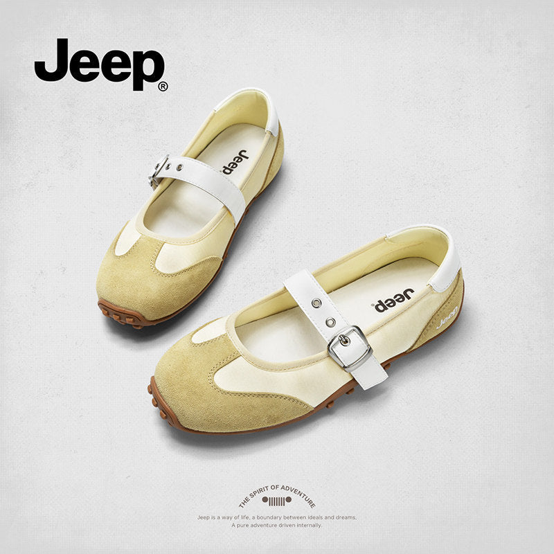 Women's Jeep French Style Mary Jane Lightweight Women's Casual Shoes