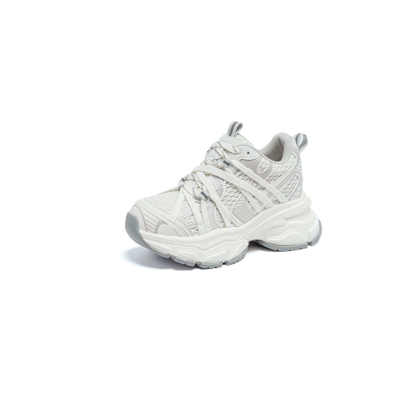 Women's Height Increasing Insole Dad Paris Spider Sports Casual Shoes