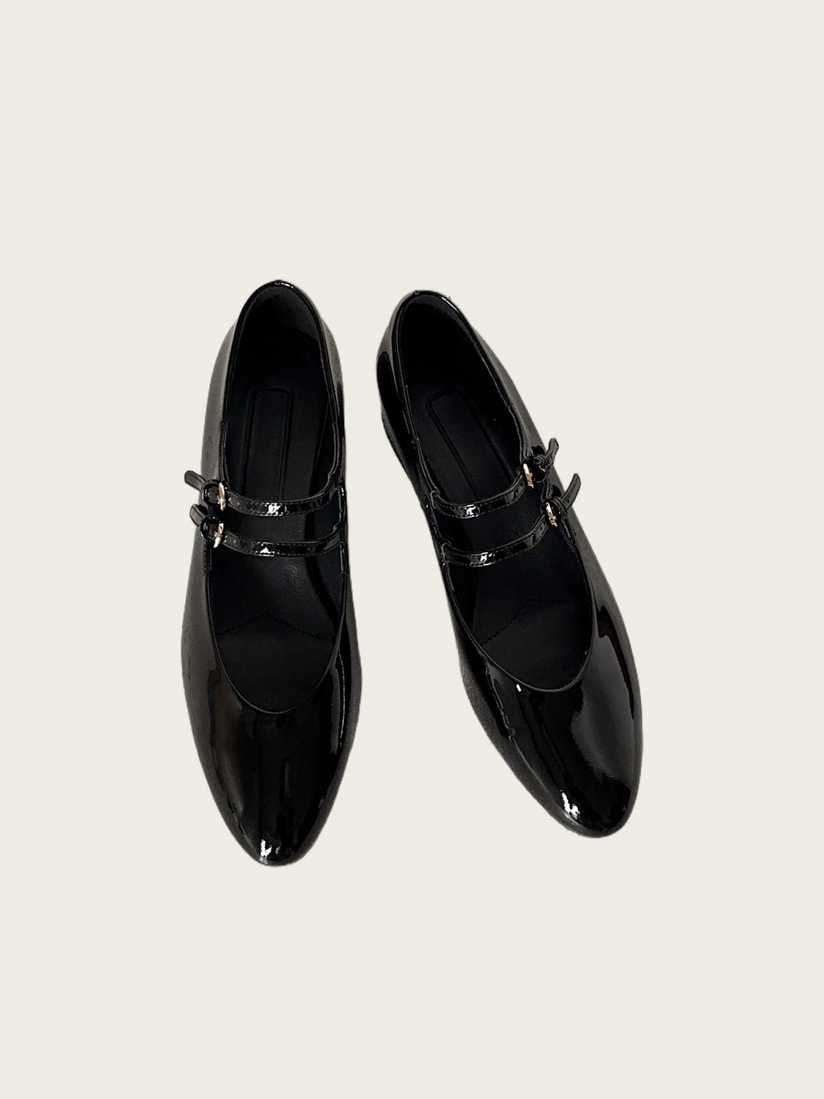 Women's Genuine Retro Mary Jane Flat Low-cut Buckle Loafers