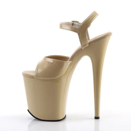 Platform Superb Apricot Waterproof Performance Stage High Heeled Sandals